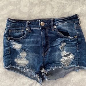 American Eagle Super Stretch X jean shorts